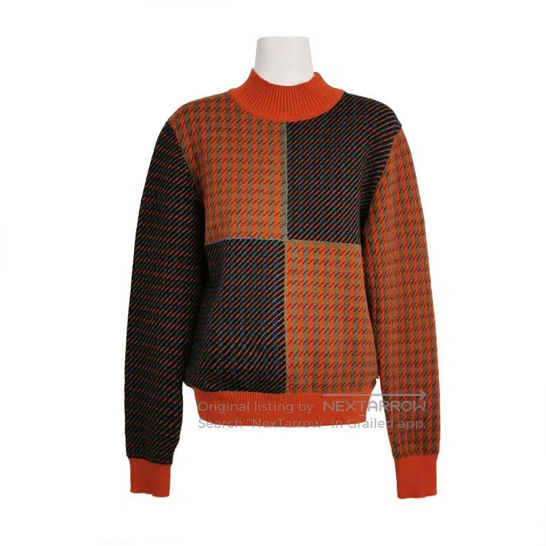 Hermes Hermes Cashmere Color-blocked Sweater Size XS / US 0-2 / IT 36-38 - 1 Thumbnail