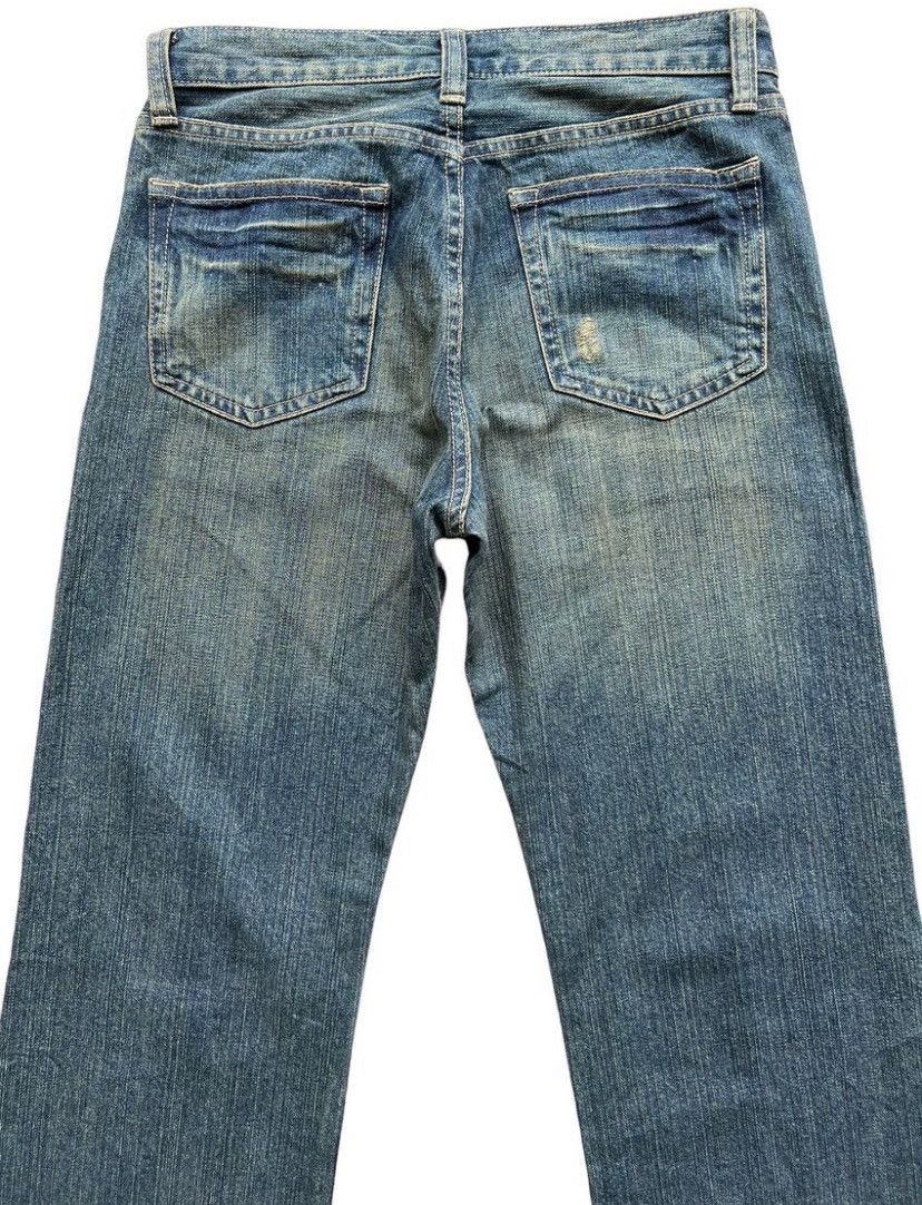 Uniqlo Vintage Uniqlo Jeans Faded Distressed Denim Jeans 30x31.5 Size US 30 / EU 46 - 5 Thumbnail