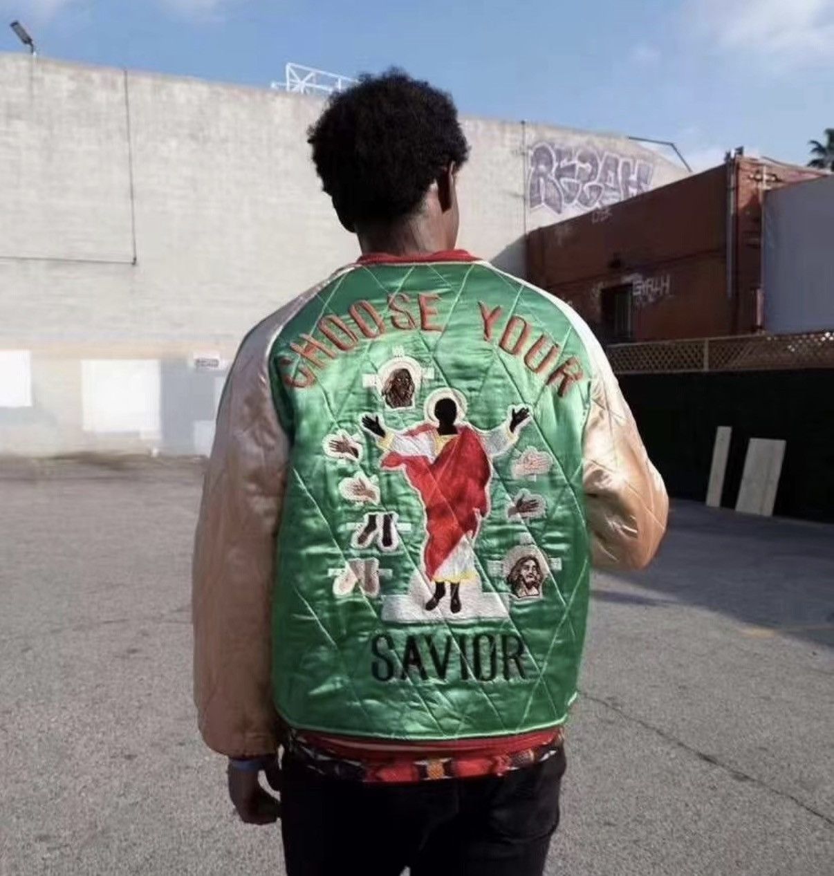 Saint Michael SAINT MICHAEL × DENIM TEARS 22SS RVRSBL SUKAJYAN JKT Size US XL / EU 56 / 4 - 8 Thumbnail