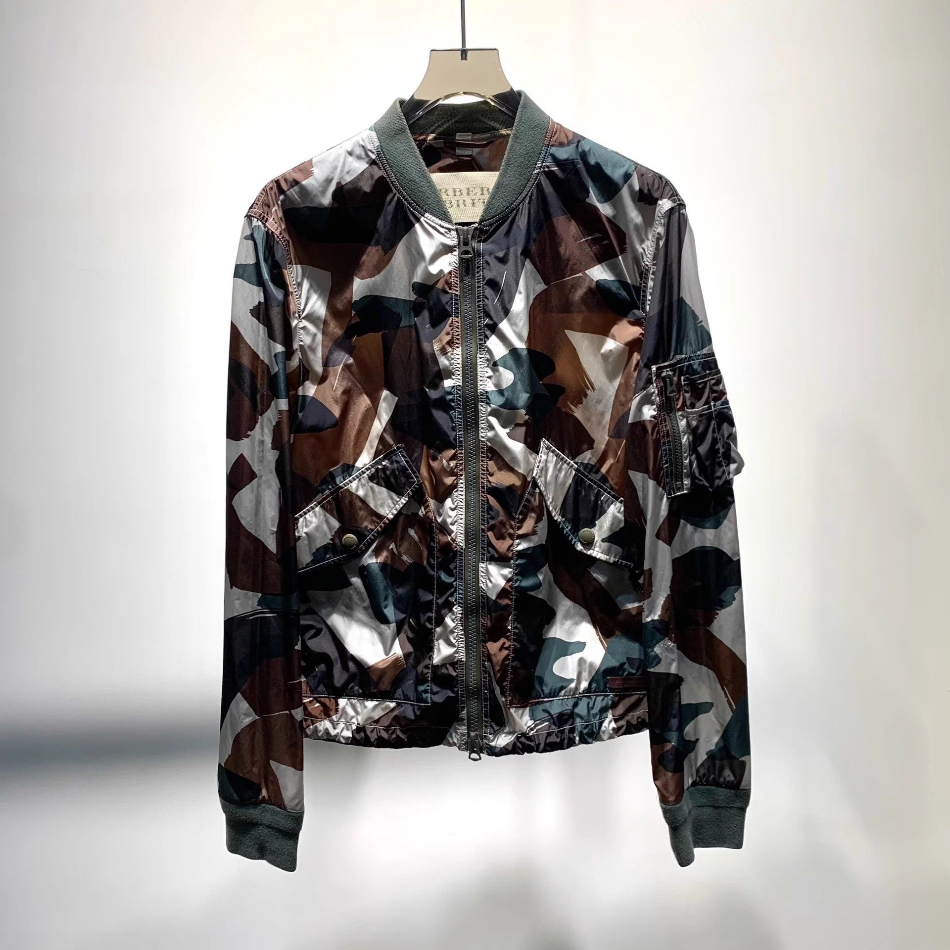 Burberry Burberry Camouflage Pilot Jacket Size L Size US L / EU 52-54 / 3 - 1 Thumbnail