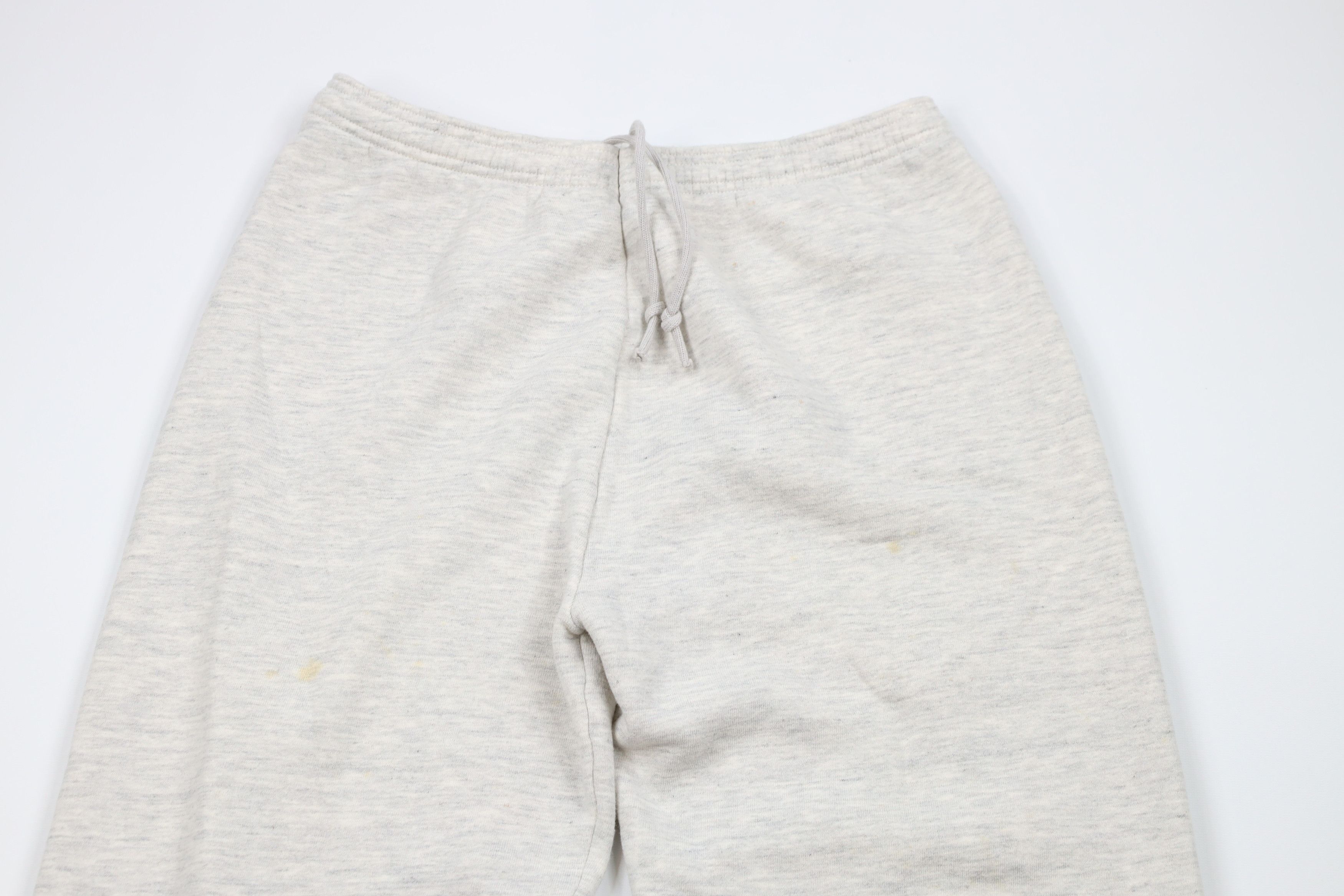 Vintage Vintage 90s Streetwear Sweatpants Joggers Heather Gray USA Size US 36 / EU 52 - 2 Thumbnail
