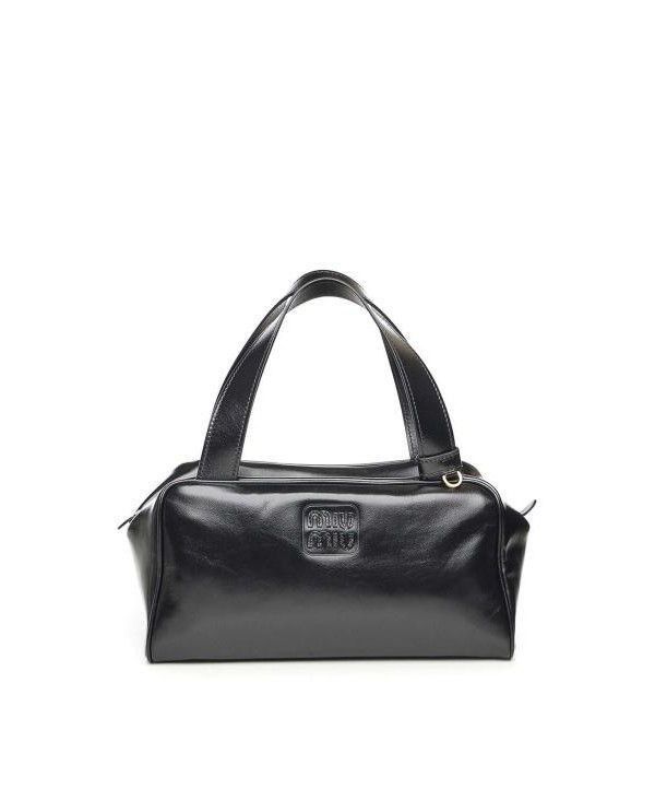 Miu Miu Leather Top Handle Bag Size ONE SIZE - 1 Thumbnail