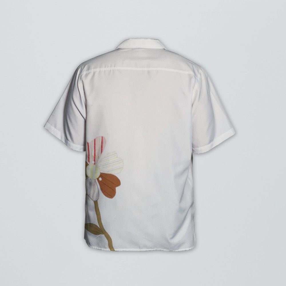 Designer Men's White Greetings Shirt Size US L / EU 52-54 / 3 - 2 Thumbnail