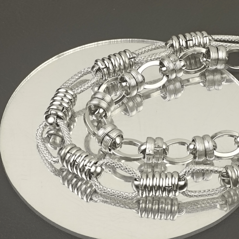 Japanese Brand × Jewelry Minimalist Punk Pants Chain Stainless Steel Rock Style Size ONE SIZE - 6 Thumbnail
