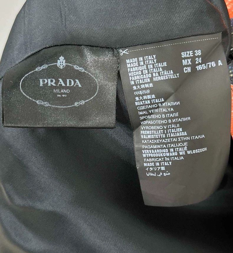 Prada Prada Show style art print zipper jacket 2504-Nextarrow Size XS / US 0-2 / IT 36-38 - 6 Thumbnail
