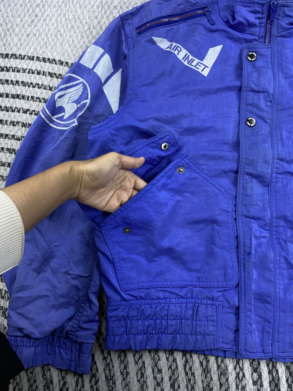 Japanese Brand Vintage The Bike Motorsport Squad Jacket Size US L / EU 52-54 / 3 - 7 Thumbnail