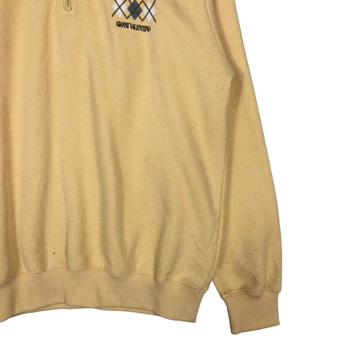 Japanese Brand VINTAGE HIGH COLLAR SWEATSHIRT GIANNI VALENTINO ISSEYMIYAKE Size US L / EU 52-54 / 3 - 7 Thumbnail