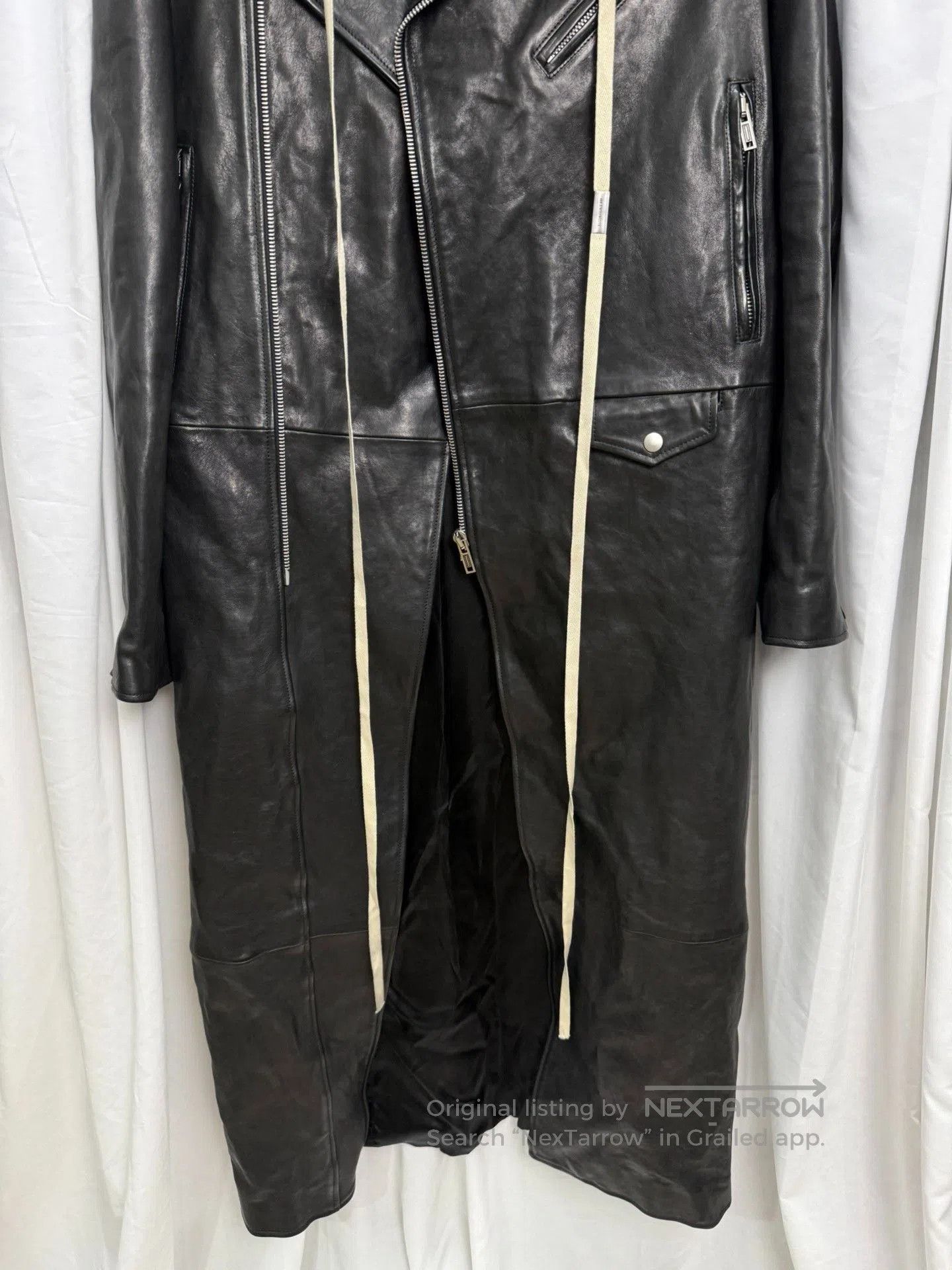 Ann Demeulemeester Ann Demeulemeester 24AW Long Biker Coat. Size US M / EU 48-50 / 2 - 2 Thumbnail