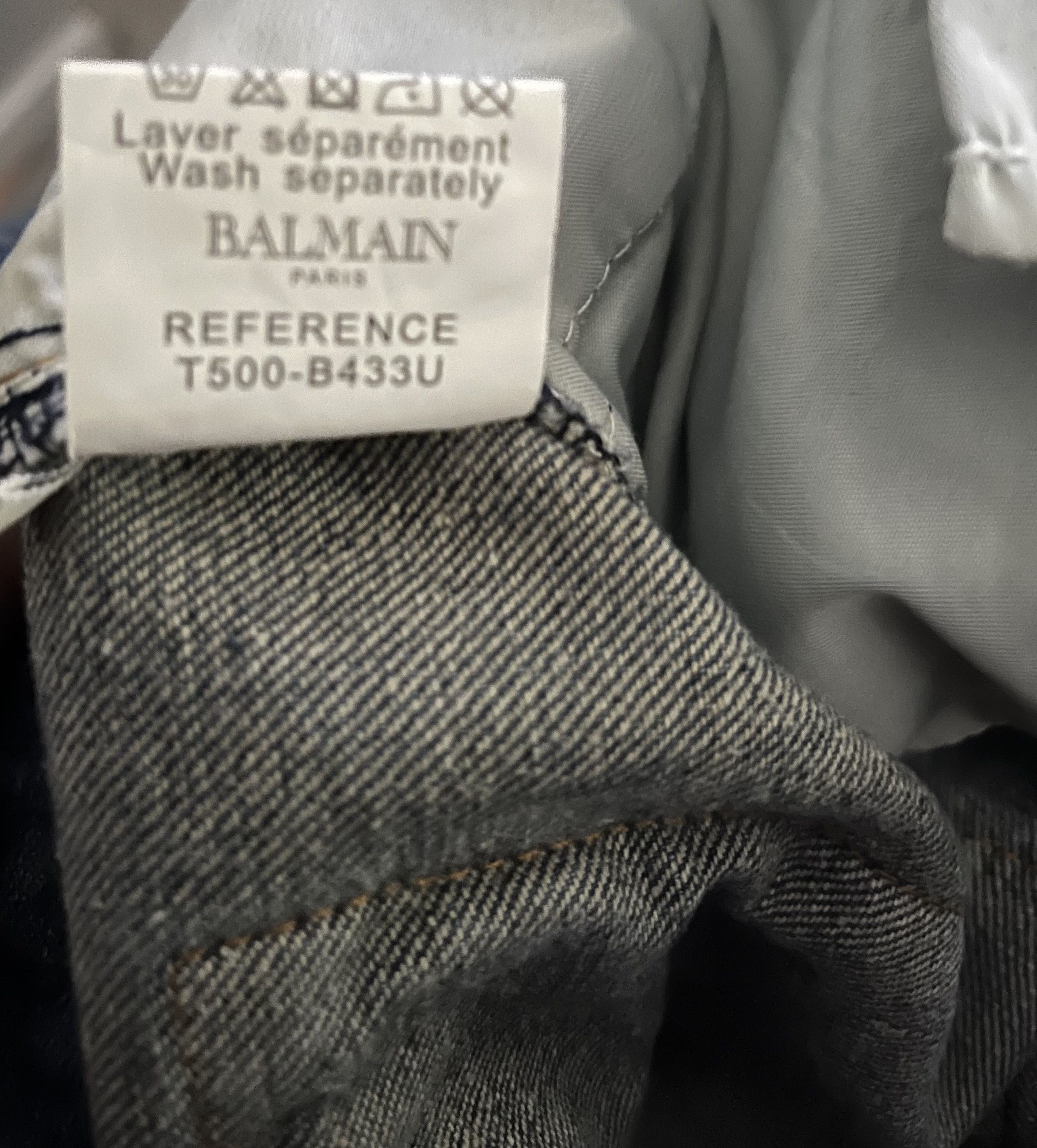 Balmain Balmain Moto jeans Size US 29 - 3 Thumbnail