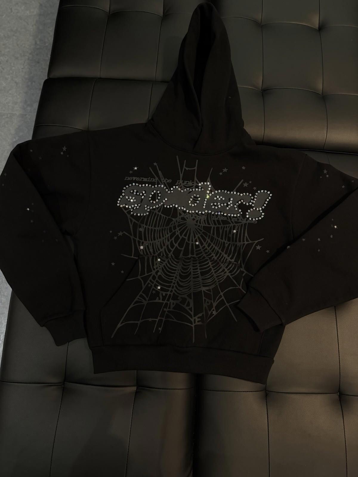 Sp5der Sp5der Black VVS Stone Hoodie Size (XS) 2026 100% Authentic Size US XS / EU 42 / 0 - 4 Thumbnail