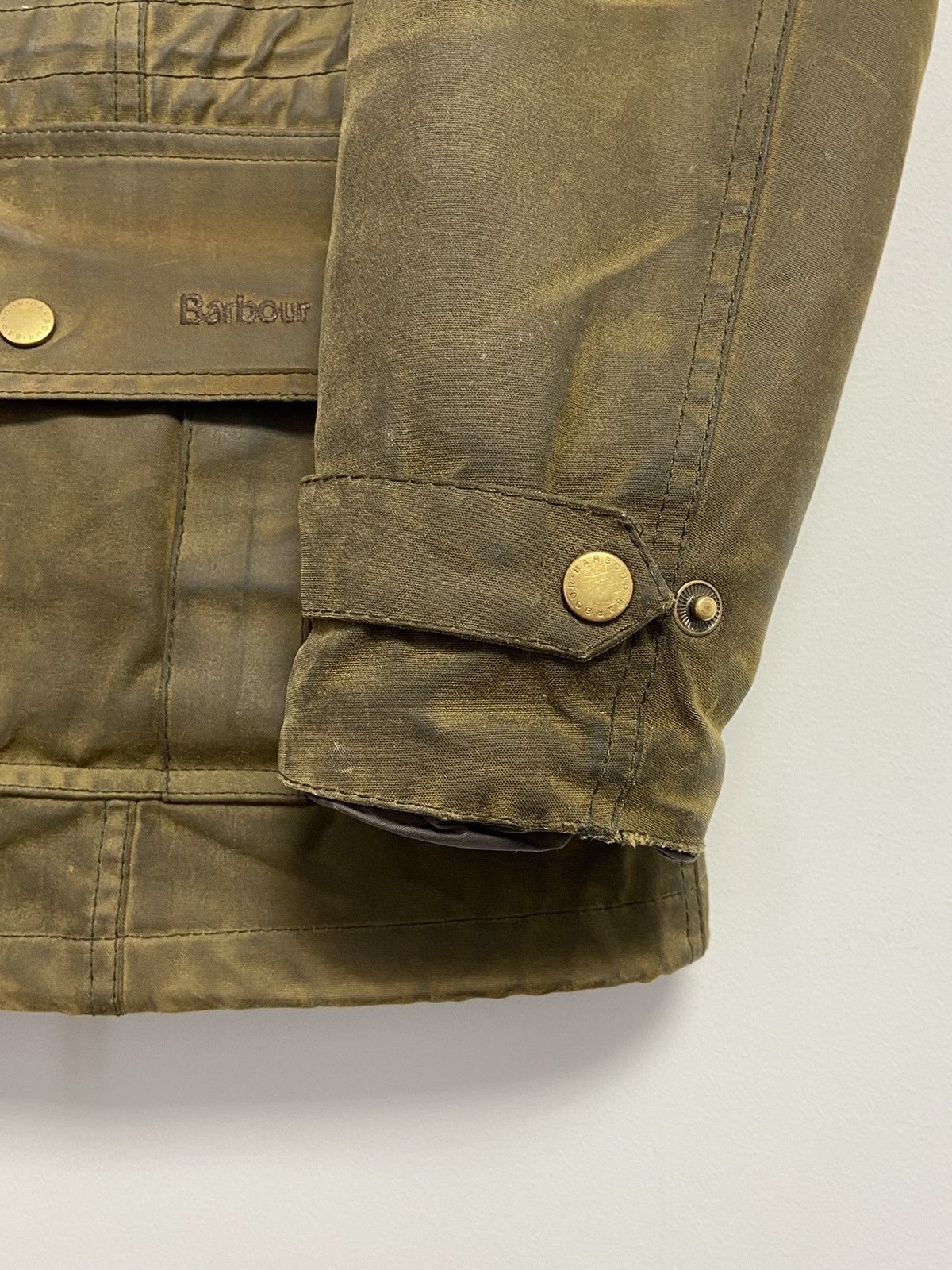 Barbour × Vintage Barbour Vintage waxed jacket Size L / US 10 / IT 46 - 6 Thumbnail