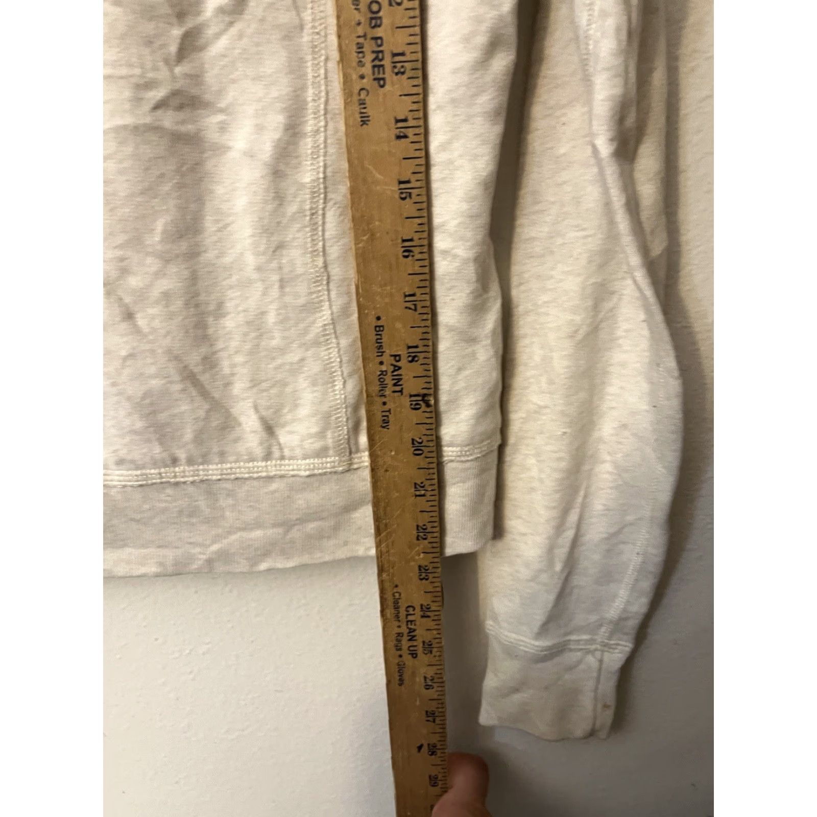 Abercrombie & Fitch Abercrombie & Fitch Plaid Jacket Cream Toggle Faux Fur Collar XS Beige Women Vintage 90s Basic Jacket Size XS / US 0-2 / IT 36-38 - 4 Thumbnail