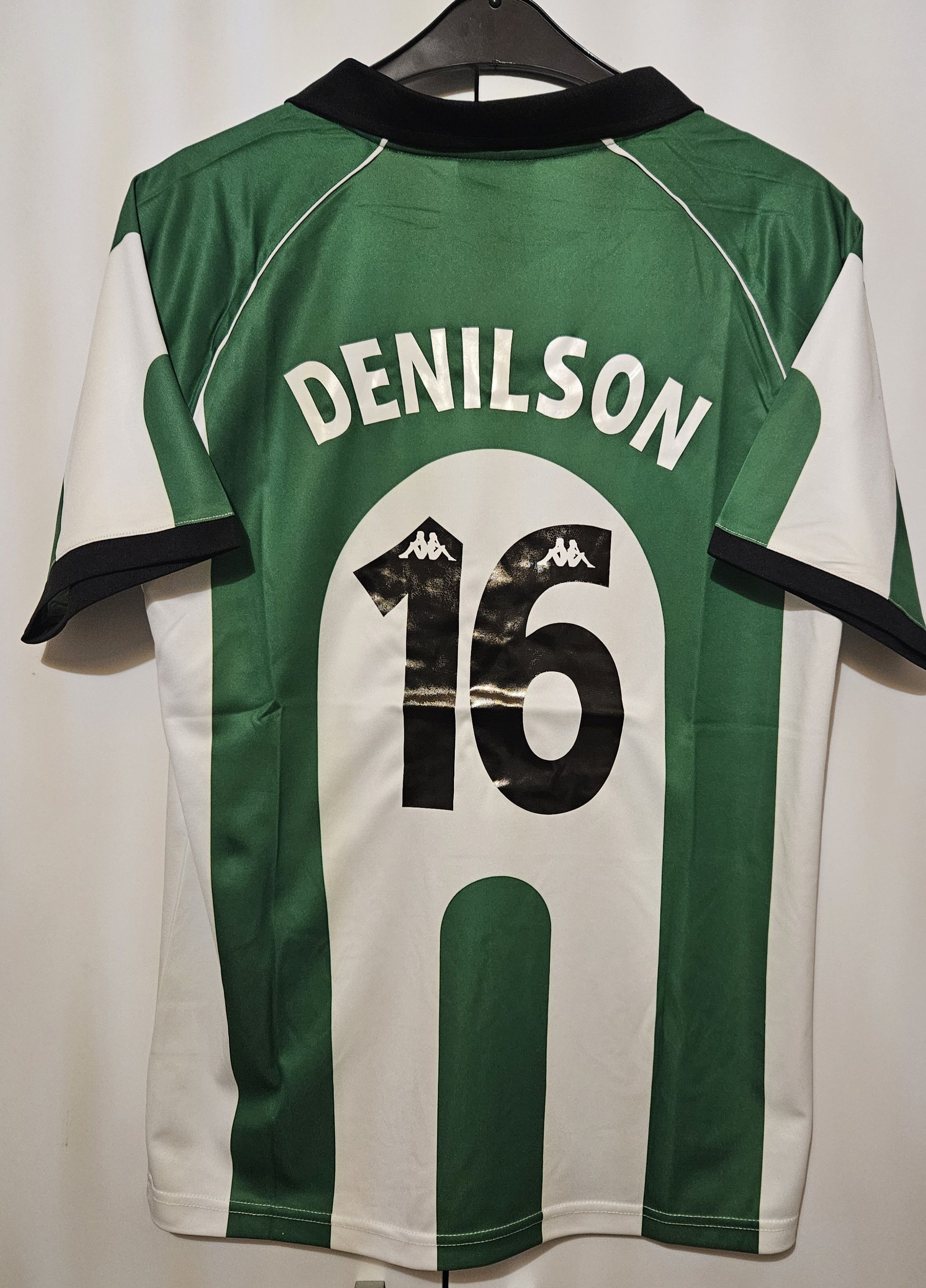 Other 1998-1999 betis sevilla denilson 16 soccer camiseta jersey Size US L / EU 52-54 / 3 - 1 Thumbnail