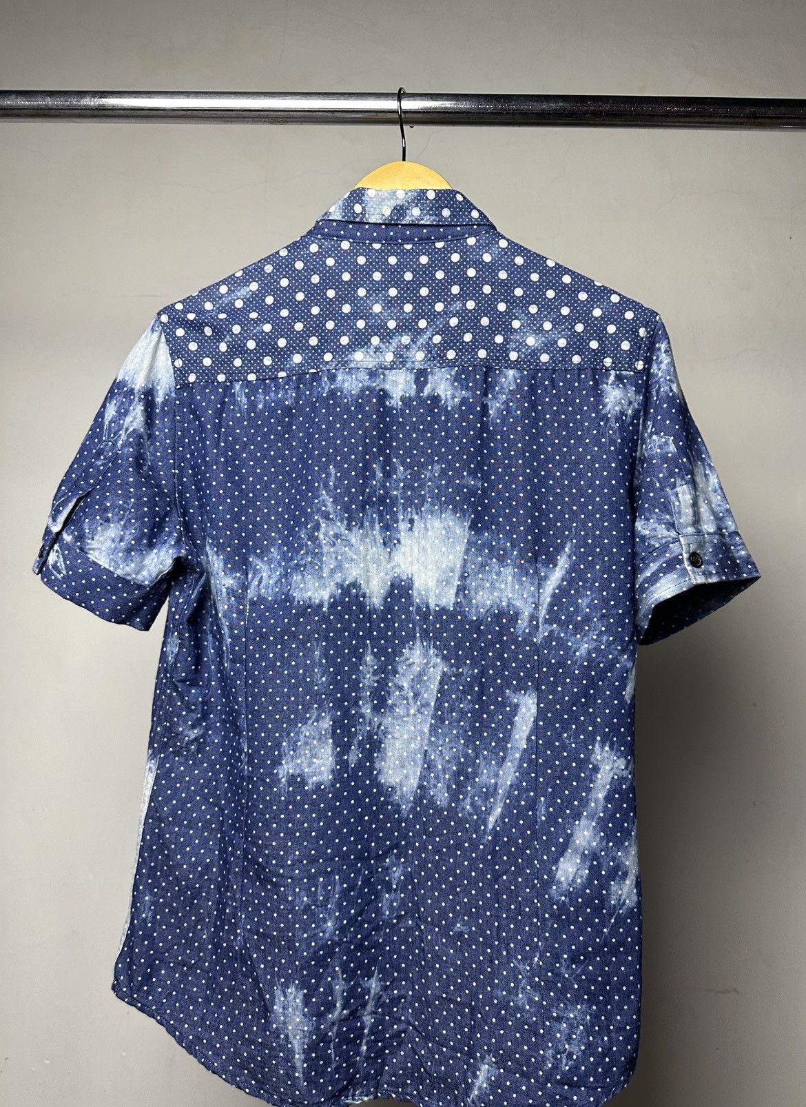 Designer Cabane De Toms Full printed Polkadot button shirt Size M / US 6-8 / IT 42-44 - 2 Thumbnail