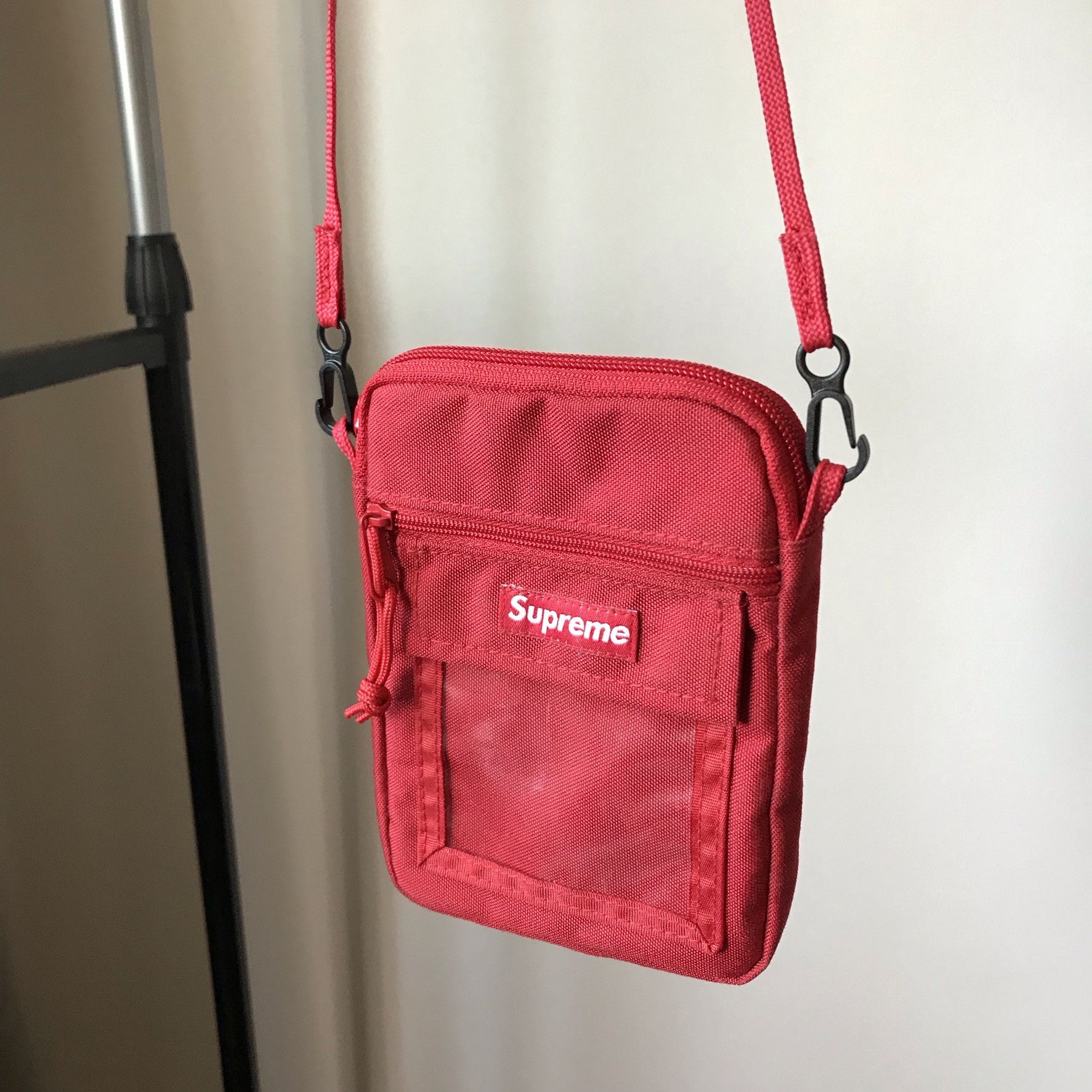 Supreme Supreme Utility Pouch Red SS19 Size ONE SIZE - 3 Thumbnail