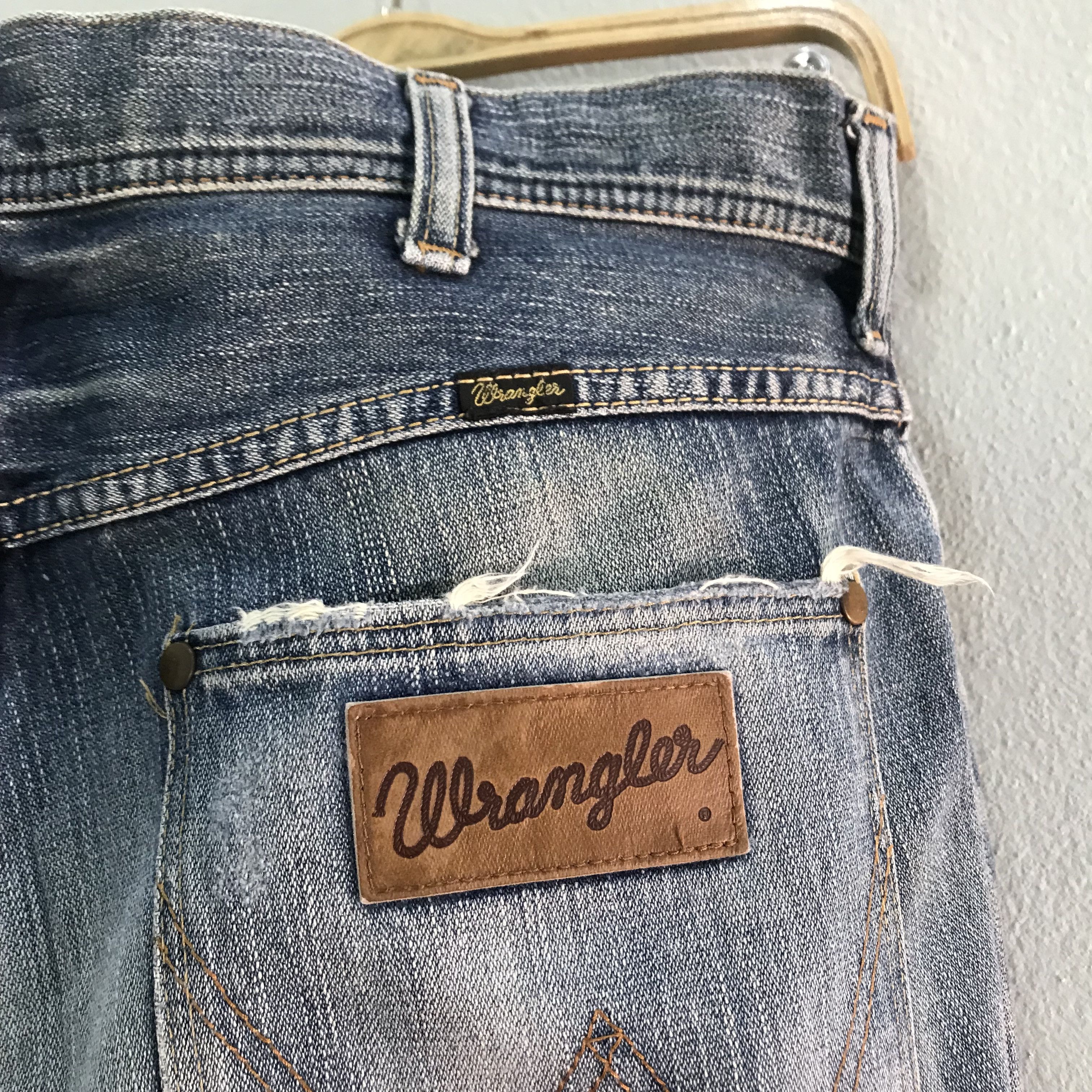 Wrangler Vintage 90's Wrangler Stone Washed Jeans Size US 36 / EU 52 - 11 Thumbnail