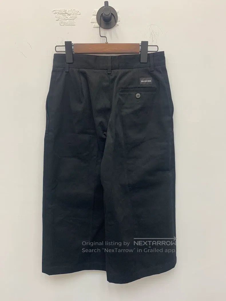 Balenciaga Balenciaga Black Work Wide Leg Pants Size US 36 / EU 52 - 2 Thumbnail
