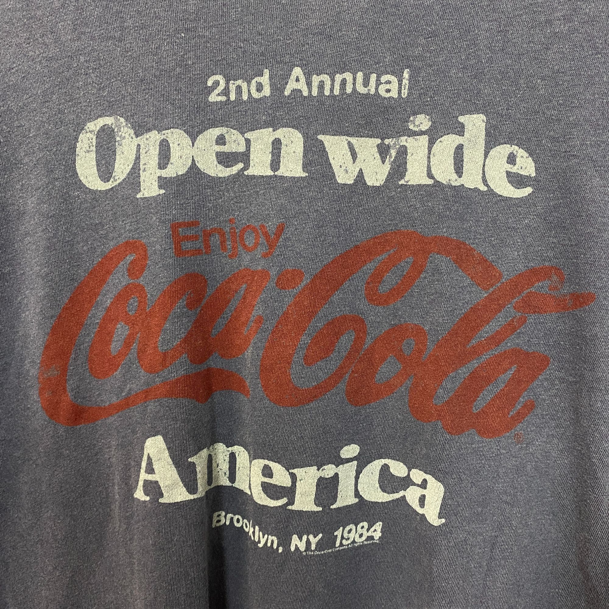 Coca Cola Coca-Cola Enjoy Coke 1984 Open Wide America Promo Tee L Size US L / EU 52-54 / 3 - 2 Thumbnail