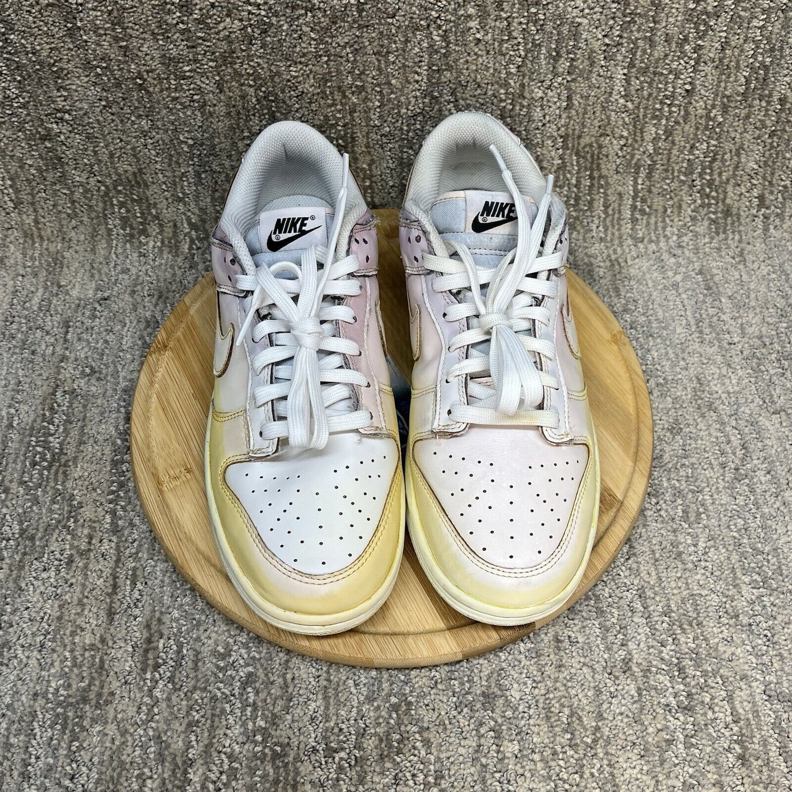 Nike Nike Dunk Low Women’s Size 10 DYED MULTICOLOR White Shoes Size US 10 / IT 40 - 6 Thumbnail