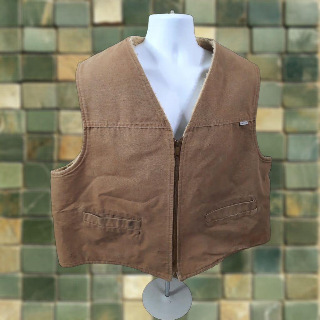 Carhartt × Streetwear × Vintage Vintage 70s Carhartt Tan Hunting