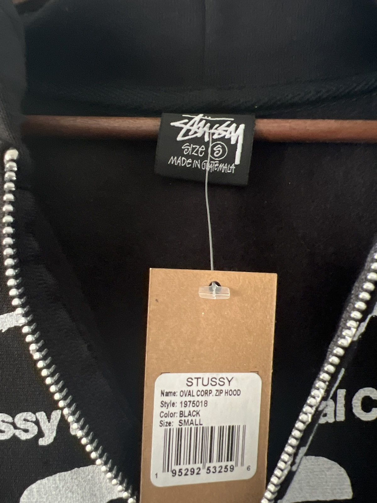Stussy Stussy Oval Corp. Full zip hoodie Size US S / EU 44-46 / 1 - 4 Thumbnail