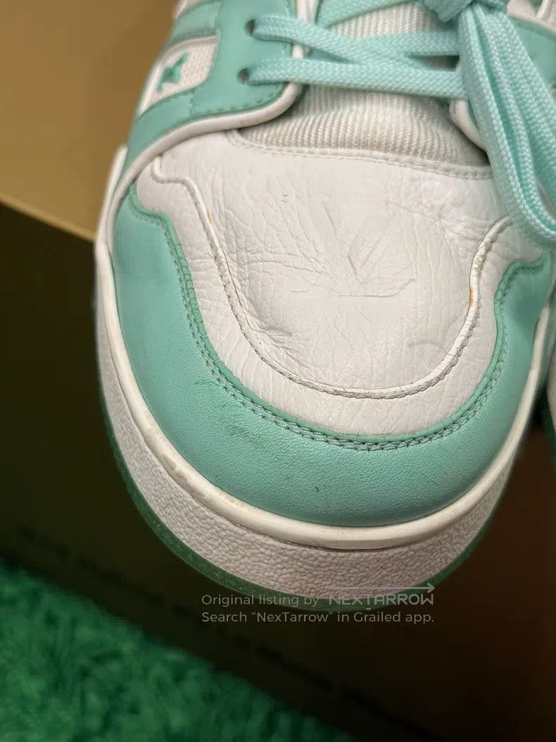 Louis Vuitton Louis Vuitton Trainer Tiffany Green shoes Size US 9 / EU 42 - 3 Thumbnail