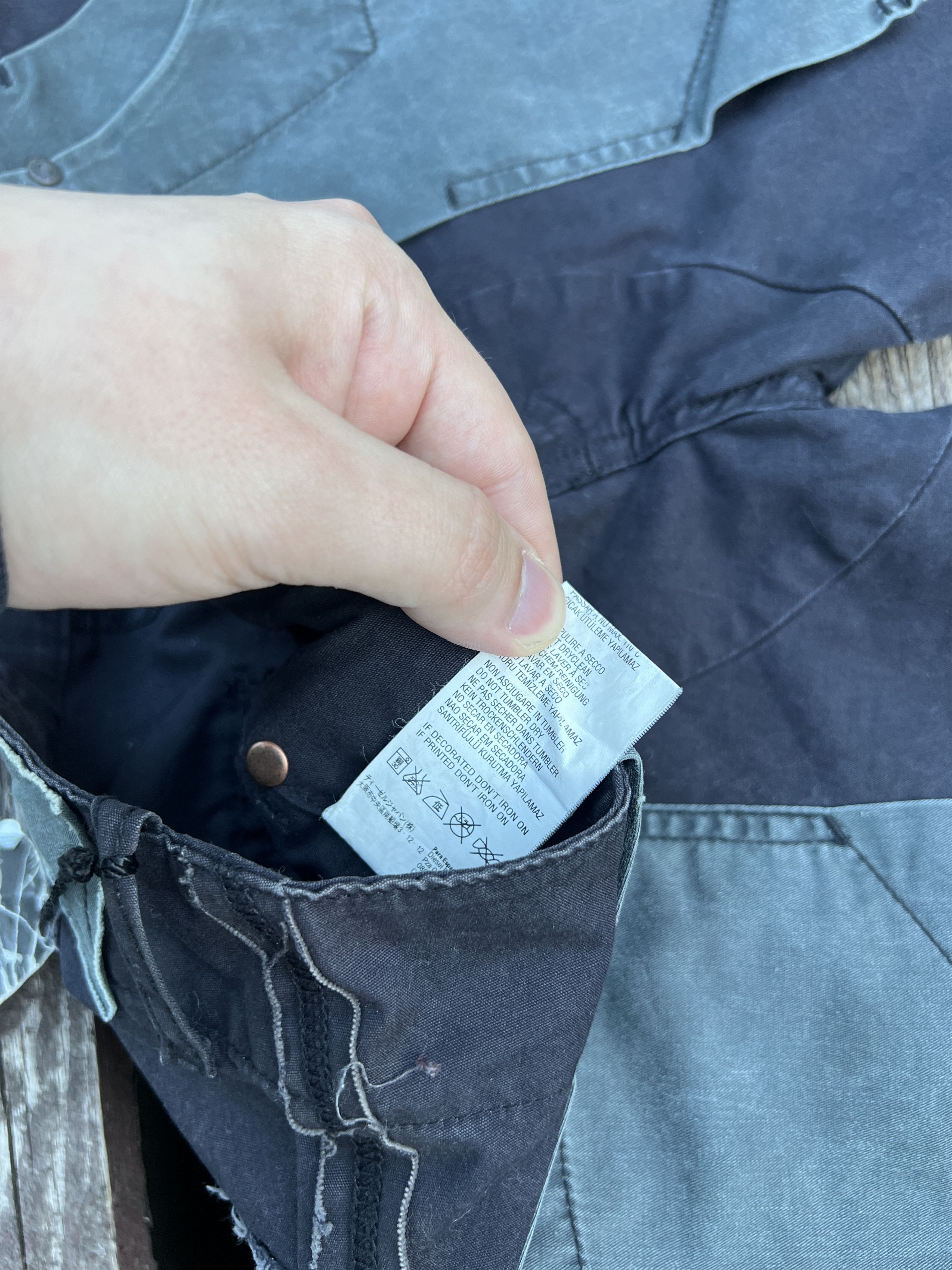 Diesel Diesel Vintage Y2K Distressed Flare Washed Pants Size 25" / US 0 / IT 36 - 7 Thumbnail