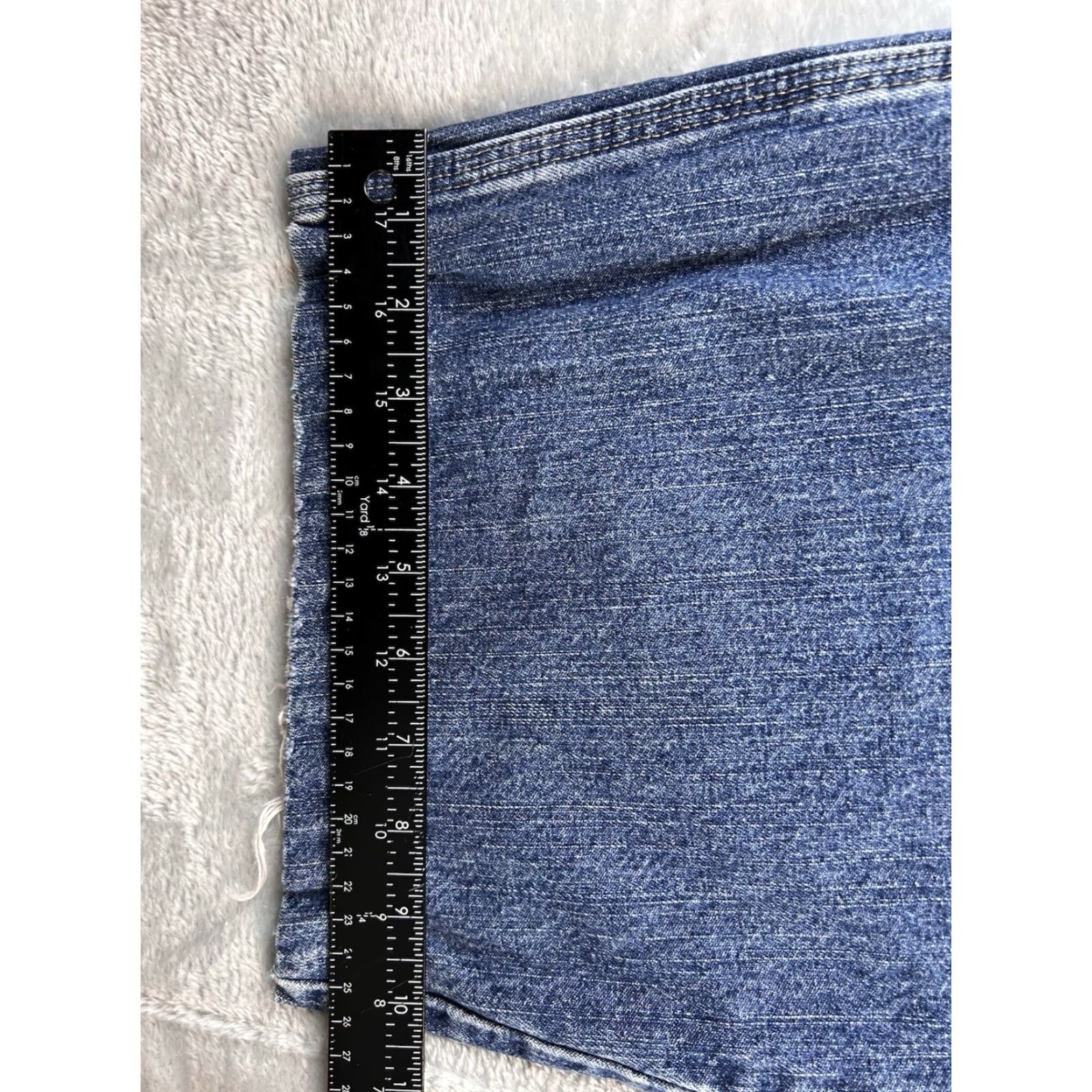 Wrangler VINTAGE Wrangler Carpenter Jeans Mens 50x32 Blue Denim 5-Pocket Design Workwear Wrangler Retro Jeans Men Large Big & Tall Denim Straight "} Size US 34 / EU 50 - 5 Thumbnail