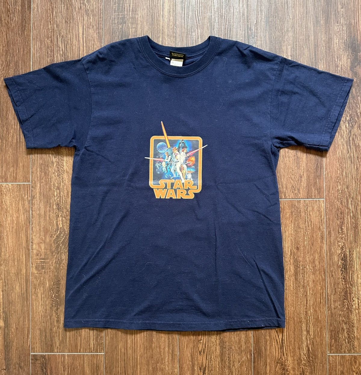 Vintage 90s Star Wasr shirt size M Size US M / EU 48-50 / 2 - 1 Thumbnail