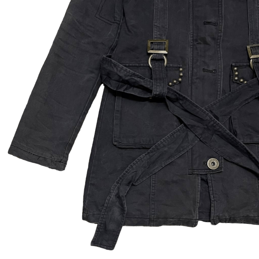 If Six Was Nine × Le Grande Bleu (L.G.B.) Vintage D.I.A Fur Racoon Parka Jacket Detachable Hood Size S / US 4 / IT 40 - 3 Thumbnail