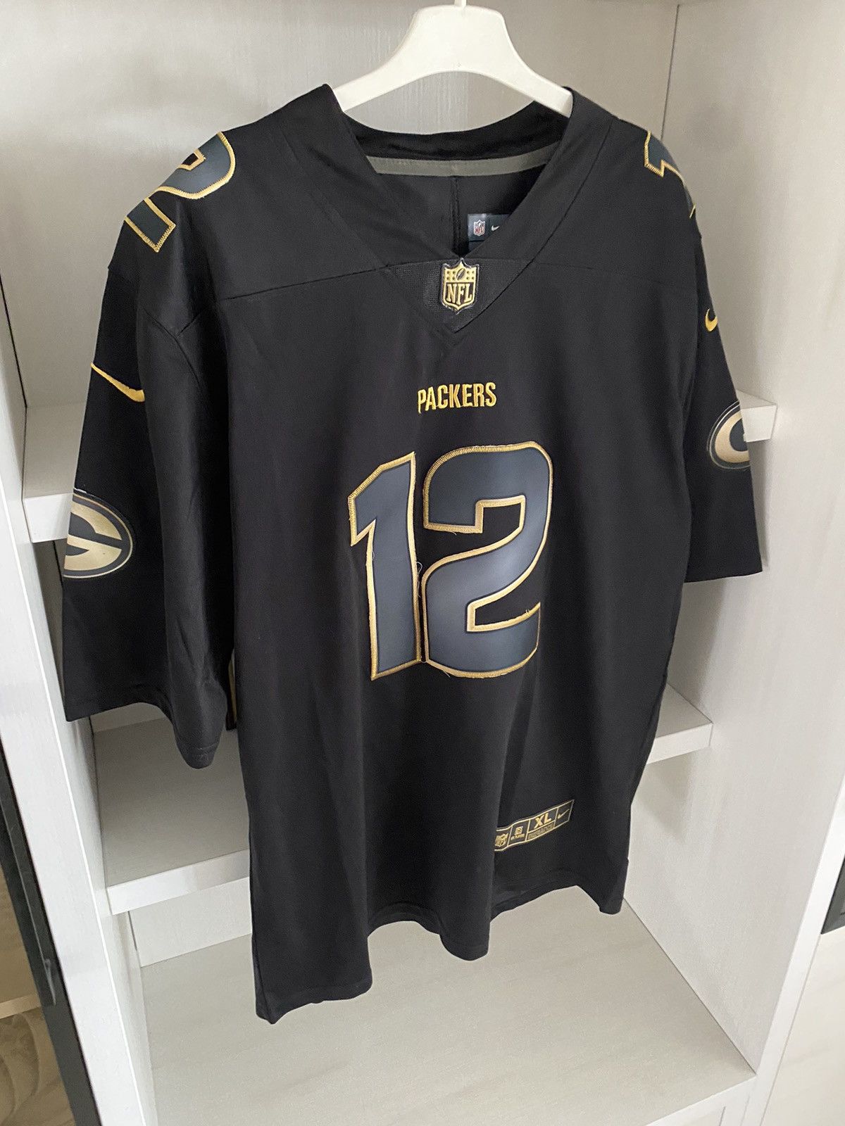 Nike NEW Nike NFL Jersey Adams 17 American Black Big Logo Size US XL / EU 56 / 4 - 2 Thumbnail