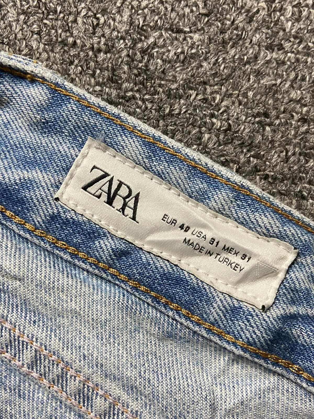 Zara Vintage ZARA Flare Denim Jeans (142) Size US 33 - 5 Thumbnail