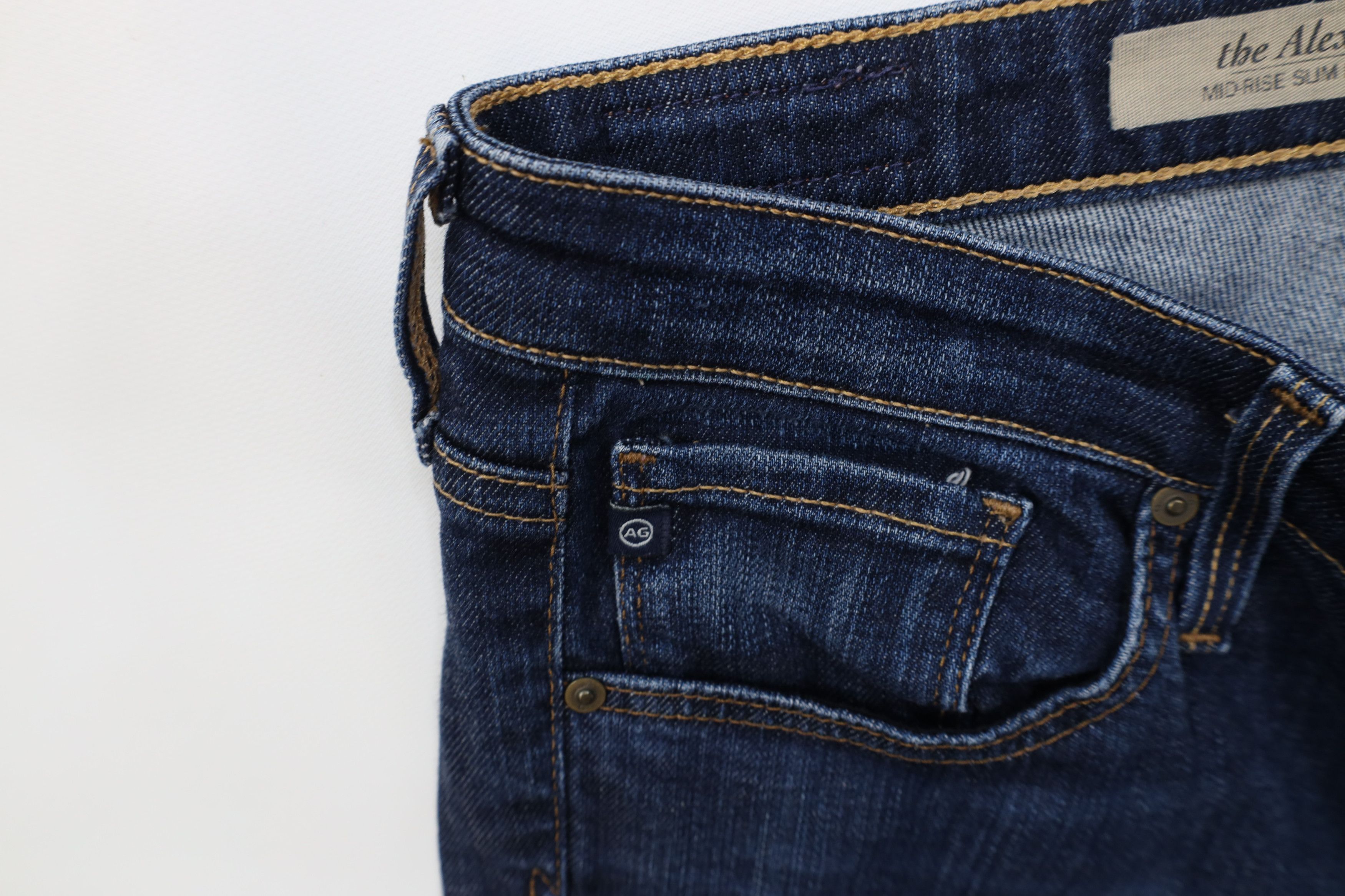 AG Adriano Goldschmied Adriano Goldschmied Alexa Mid Rise Slim Bootcut Denim Jeans Size 29" - 7 Thumbnail