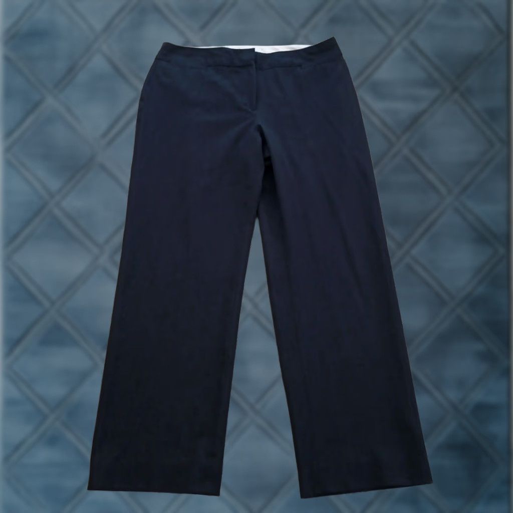 Liz Claiborne Liz Claiborne Dress Pants Womens Size 12 Short Gray Audra 33x29 Mid Rise Dress Pants Women Gray 33x29 Regular Size 34" / US 12 / IT 48 - 1 Thumbnail