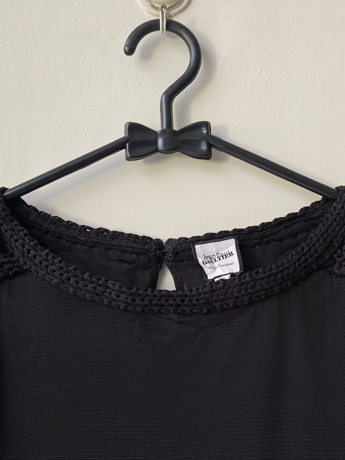 Jean Paul Gaultier JEAN PAUL GAULTIER Black T-shirt Size S / US 4 / IT 40 - 5 Thumbnail