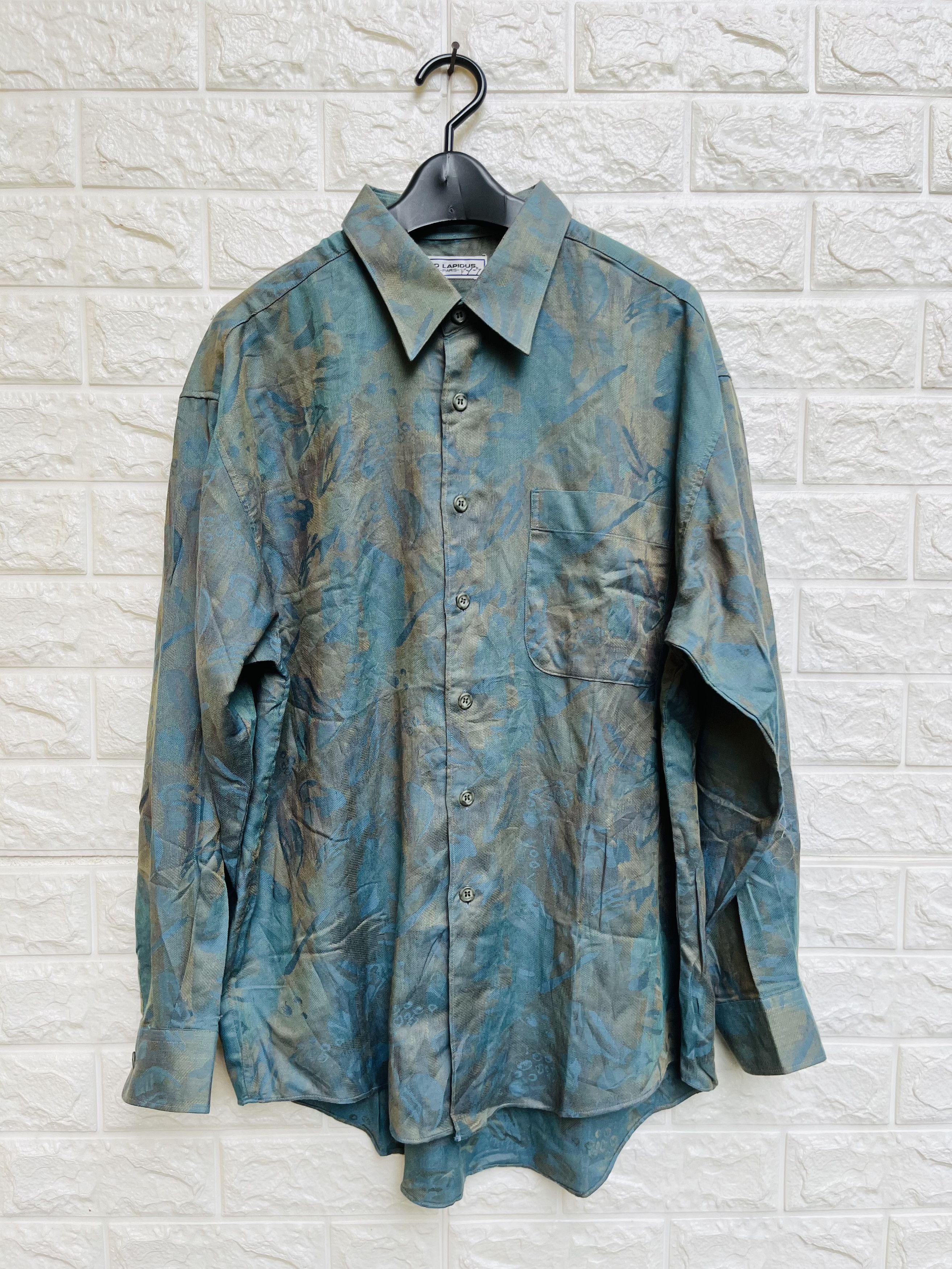 TED LAPIDUS × Vintage Vintage Ted Lapidus Italian Designer Fashion Style Size US L / EU 52-54 / 3 - 1 Thumbnail