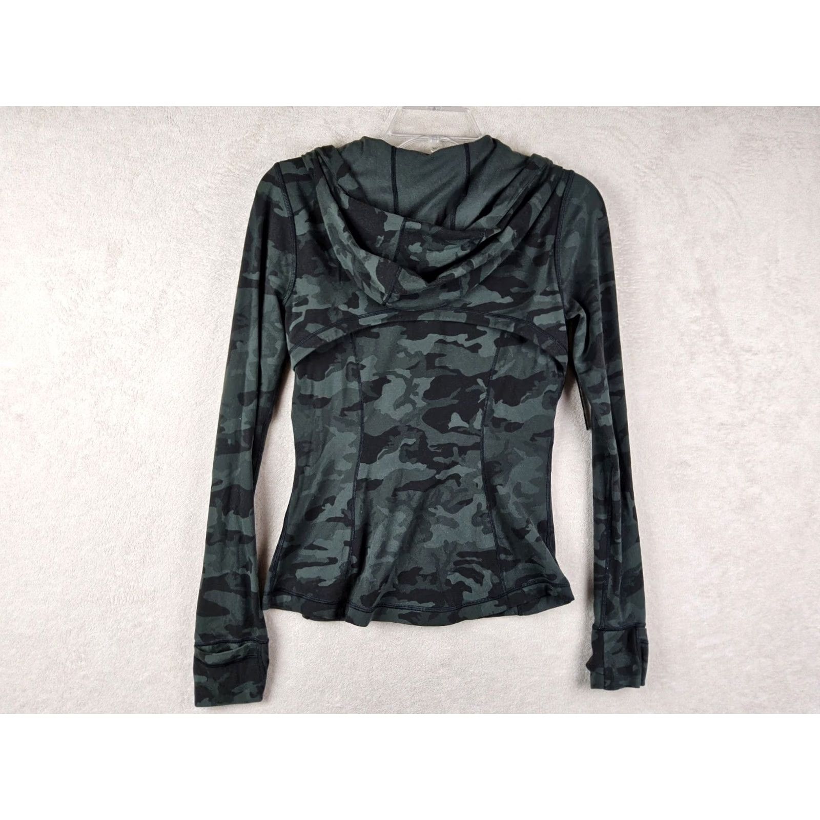 Lululemon Lululemon Define Jacket Full Zip Camouflage Black Size 6 Women Athletic Camouflage Pattern Activewear Define Black Women (6) Size M / US 6-8 / IT 42-44 - 2 Thumbnail