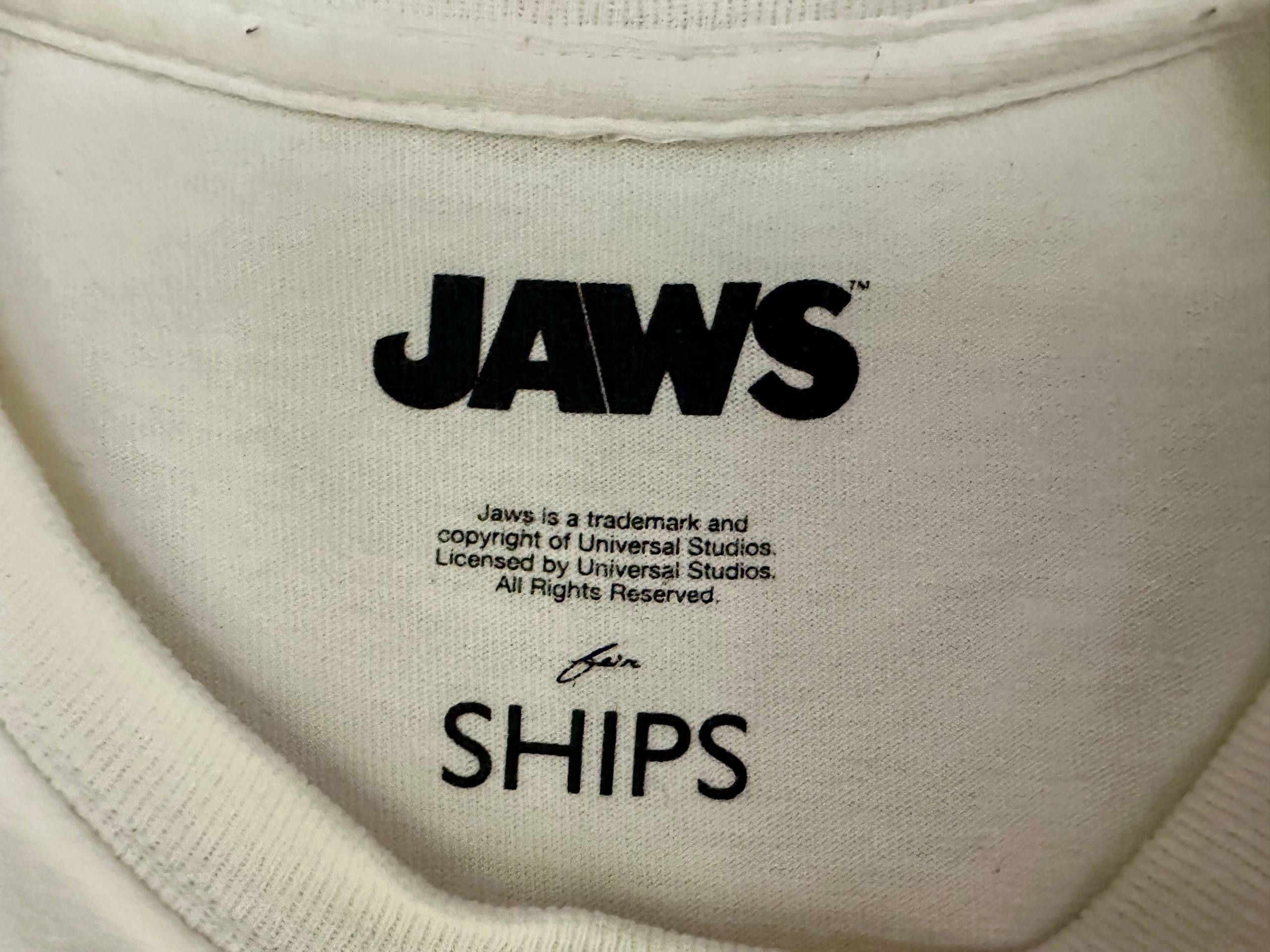 SHIPS JAWS™ Promo from 1975 Motion Picture x SHIPS T-Shirt Size US M / EU 48-50 / 2 - 5 Thumbnail