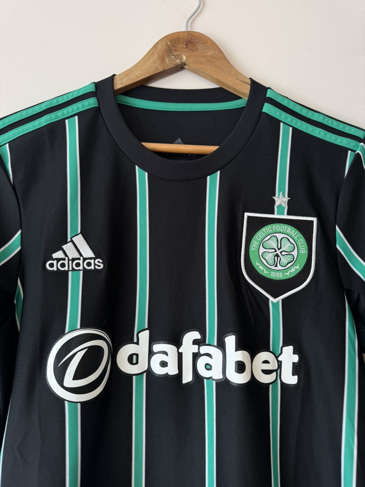 Adidas Celtic FC 2022-2023 Away Soccer Jersey Football Shirt Kit Size US S / EU 44-46 / 1 - 7 Thumbnail