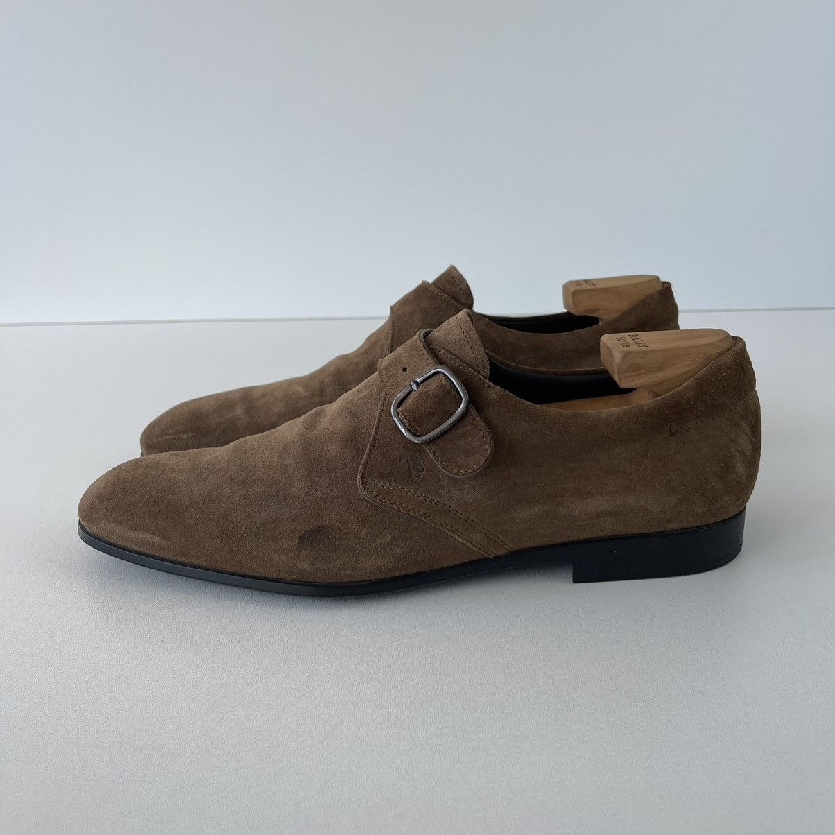 Tod's Tod’s Leather Monk Loafers Camel Made in Italy Rare Size US 10 / EU 43 - 3 Thumbnail