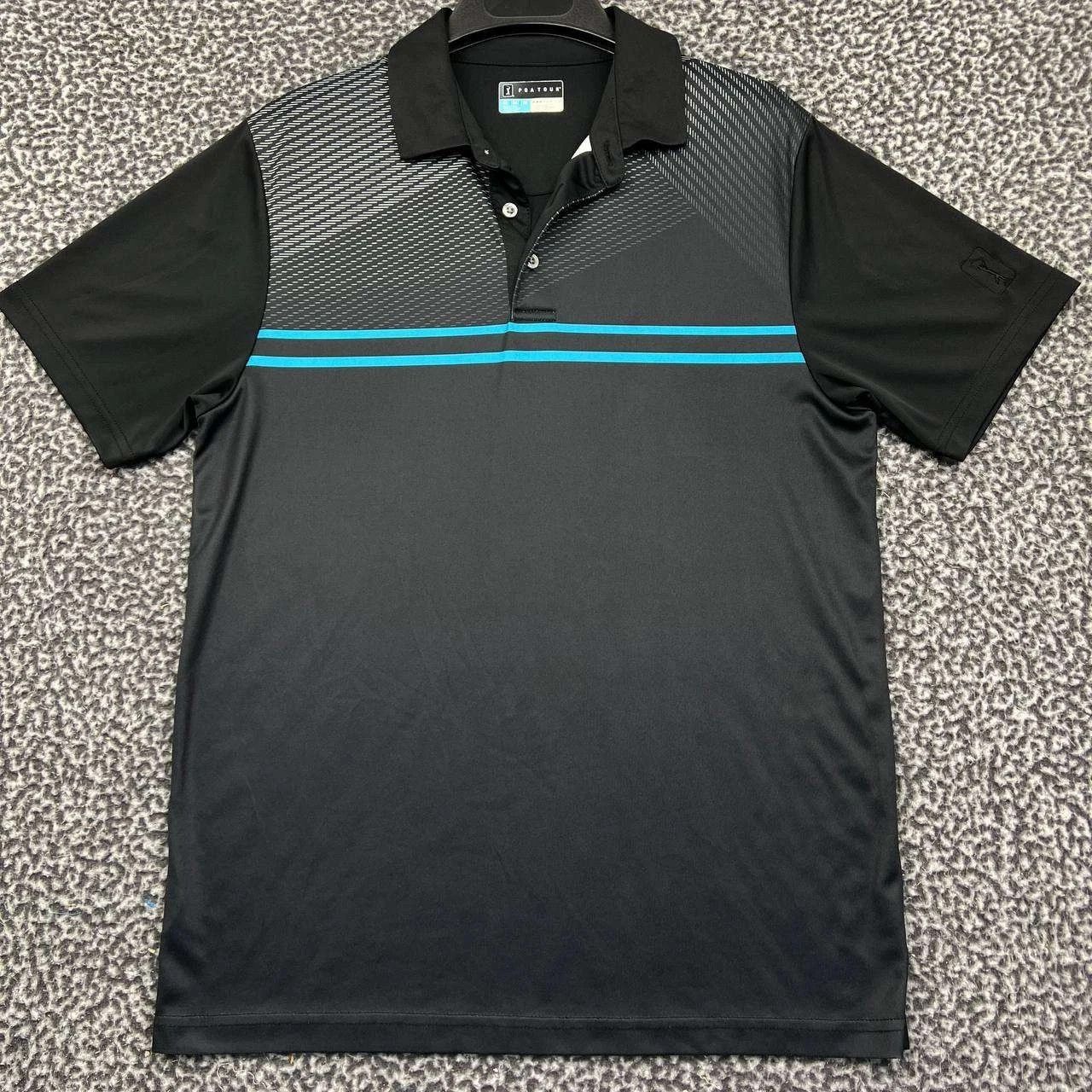 PGA Tour PGA Tour Pro Series Polo Shirt Men Black Collared M Size US M / EU 48-50 / 2 - 1 Thumbnail