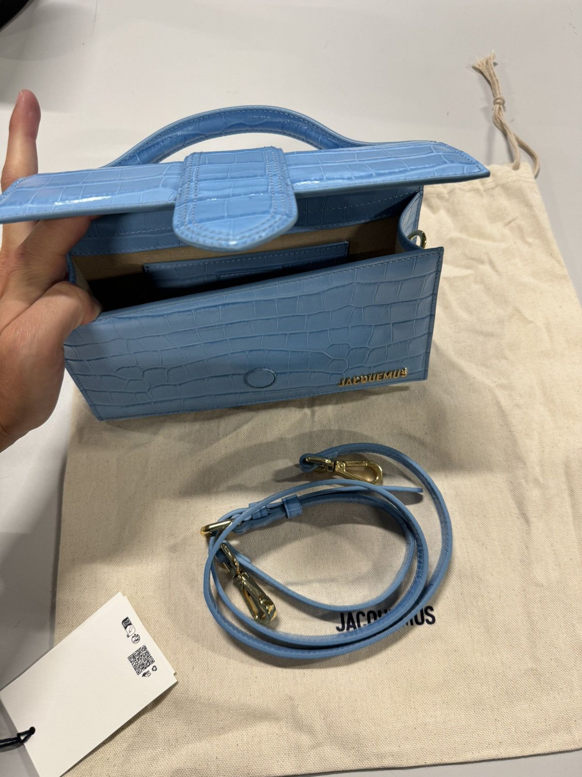 Jacquemus Jacquemus Le Grand Bambino Shoulder Bag Size ONE SIZE - 3 Thumbnail