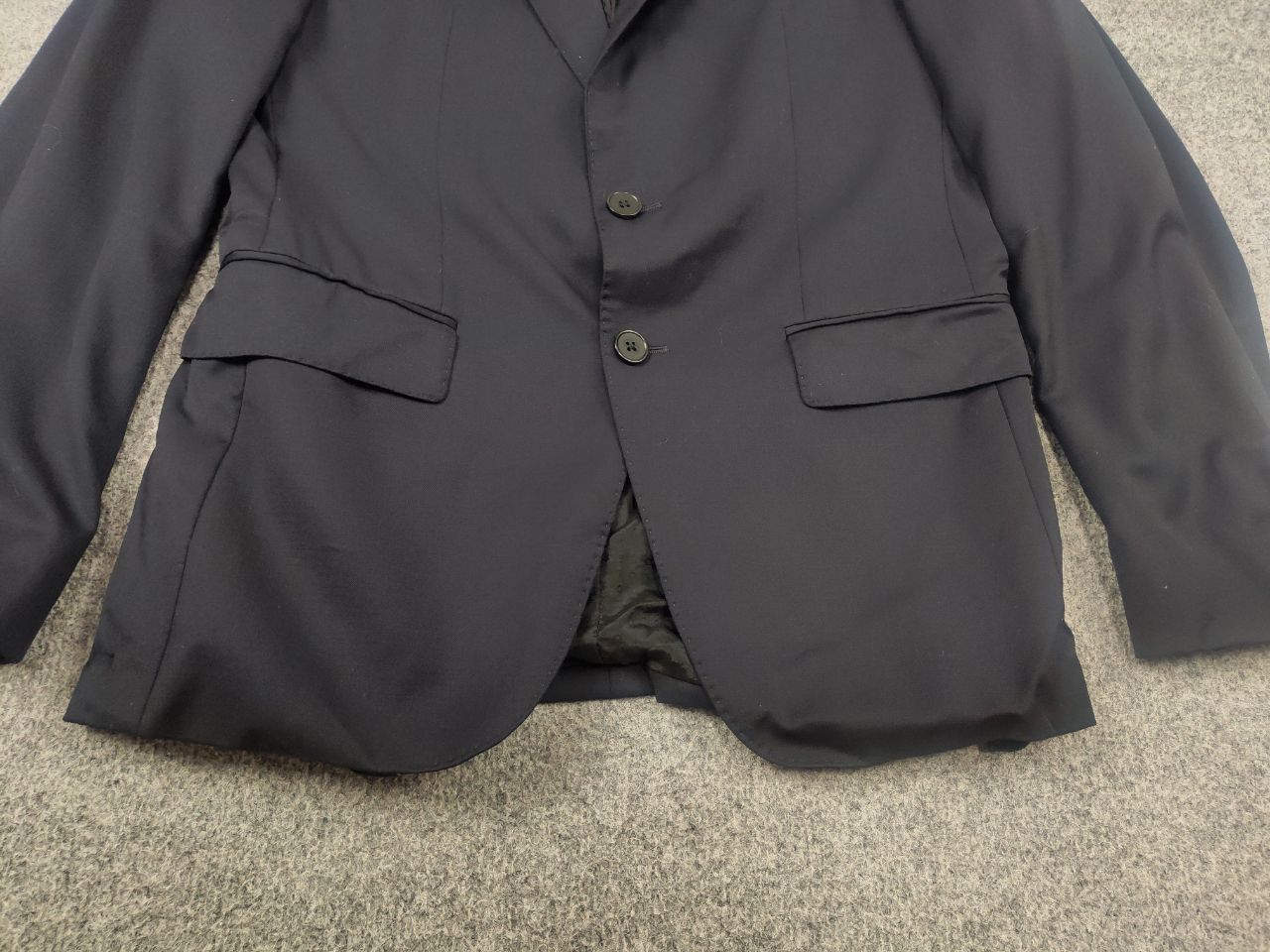 Hugo Boss Boss one the suit Design Navy Slim three-piece Blazer Pants Size 36R - 6 Thumbnail