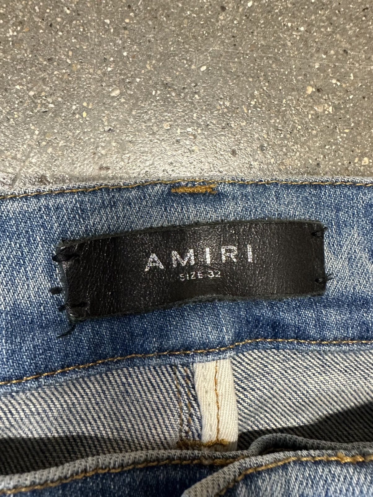 Amiri Amiri Stack Jeans River Indigo Size US 32 / EU 48 - 2 Thumbnail