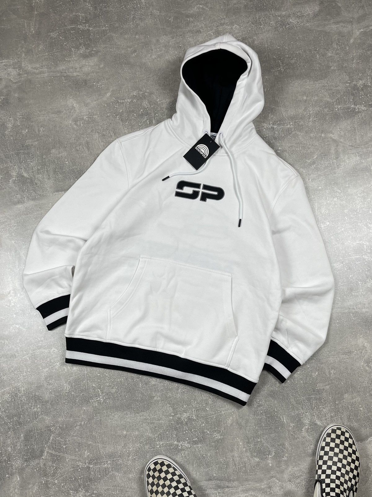 Southpole × Vintage Southpole NWT USA Big Logo White Y2K 00s Vintage Hoodie Size US L / EU 52-54 / 3 - 6 Thumbnail