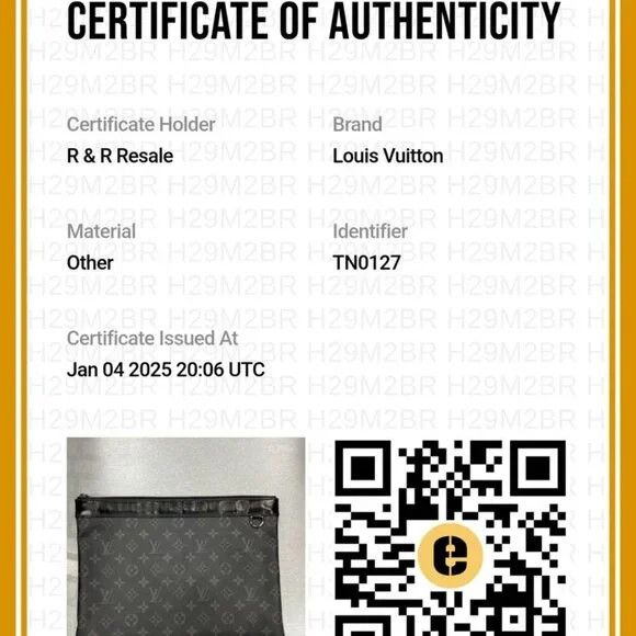 Louis Vuitton LOUIS VUITTON Monogram Eclipse Pochette Discovery Clutch Bag Size ONE SIZE - 10 Thumbnail