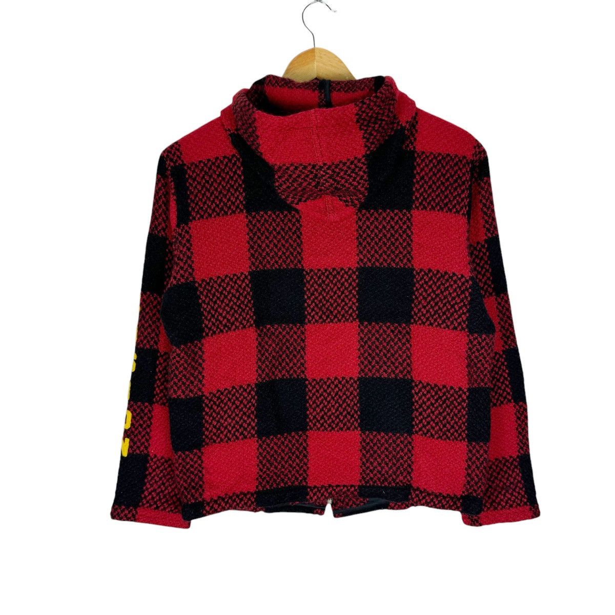 Hysteric Glamour ☀️HYSTERIC GLAMOUR HOODIE ‘DECISION’ RED TARTAN JACKET Size S / US 4 / IT 40 - 8 Thumbnail