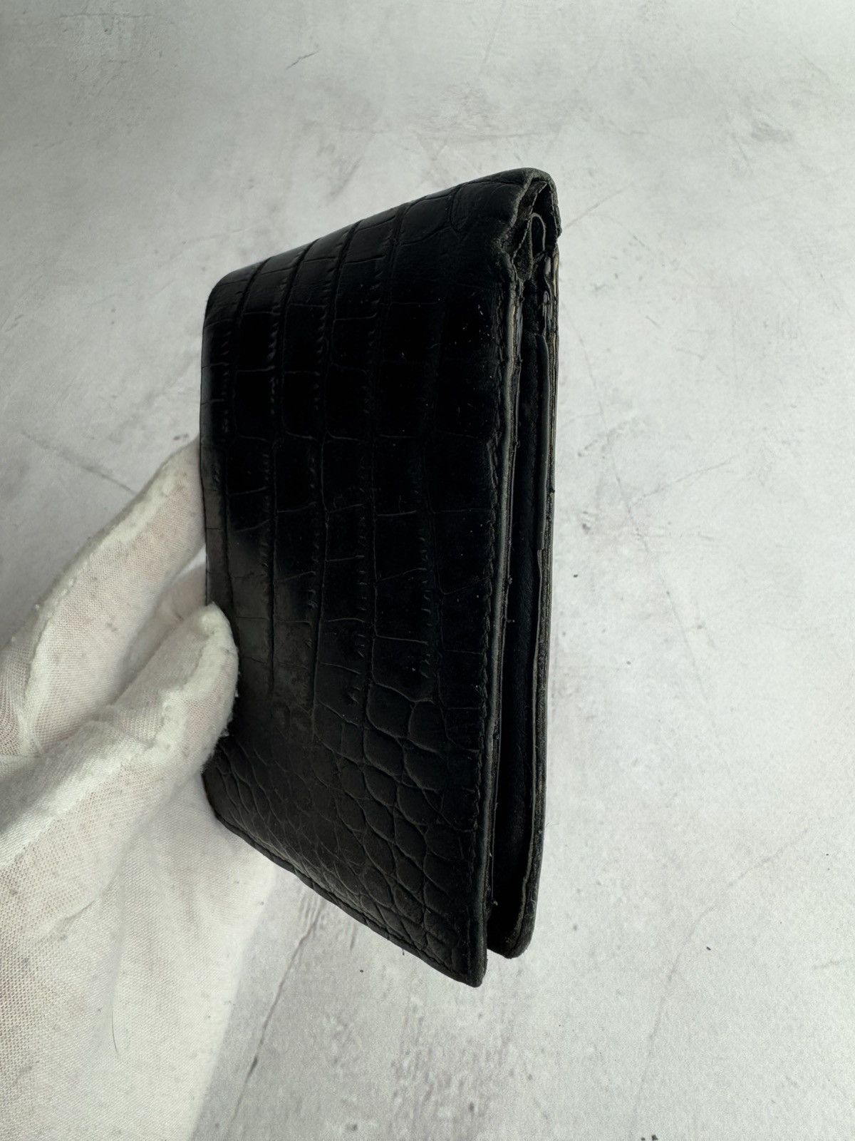 Pierre Cardin × Vintage Pierre Cardin Black Leather Bifold Wallet Size ONE SIZE - 8 Thumbnail