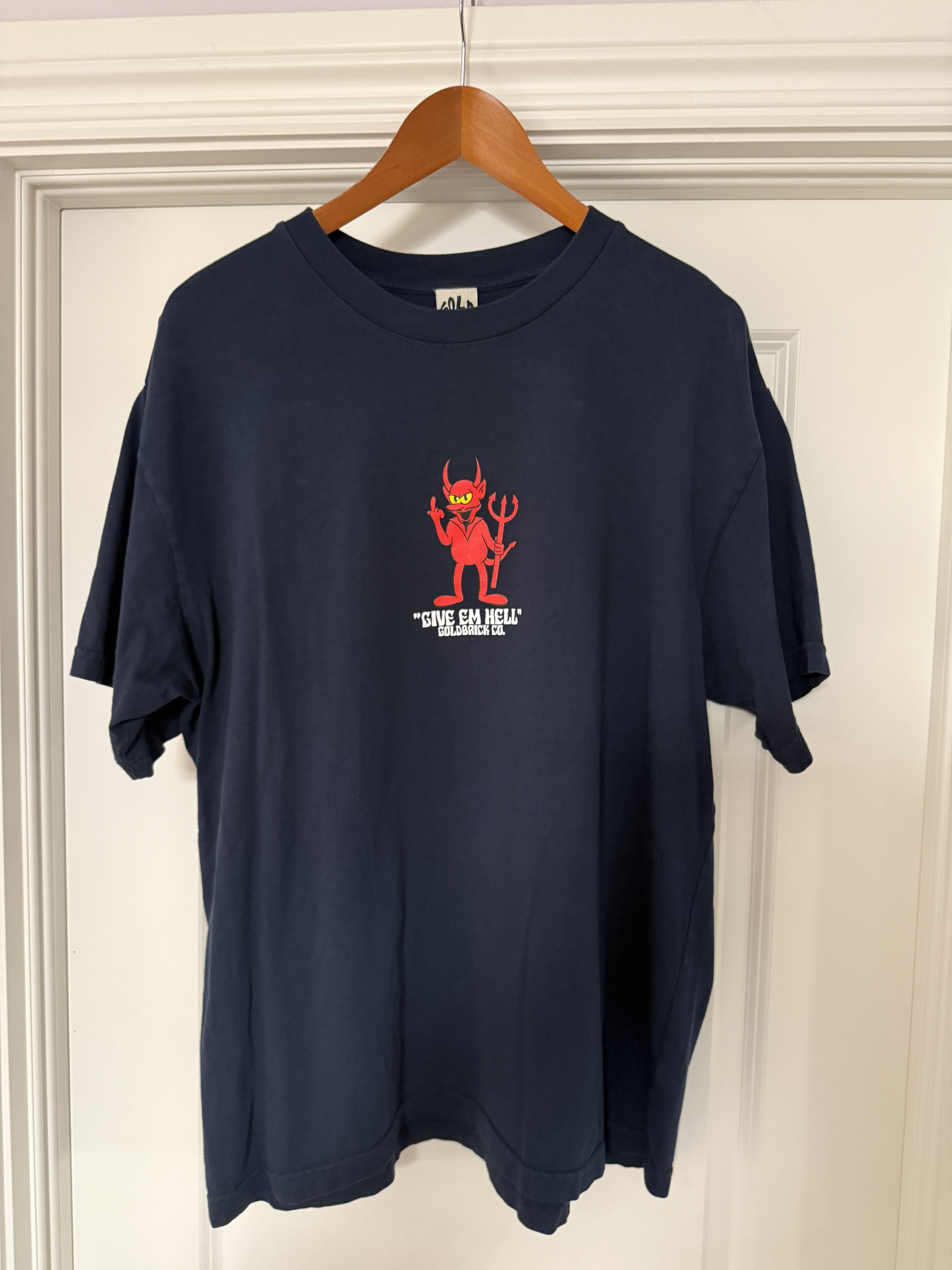 Other Gold Brick Give 'em Hell T-shirt Size US XL / EU 56 / 4 - 1 Thumbnail