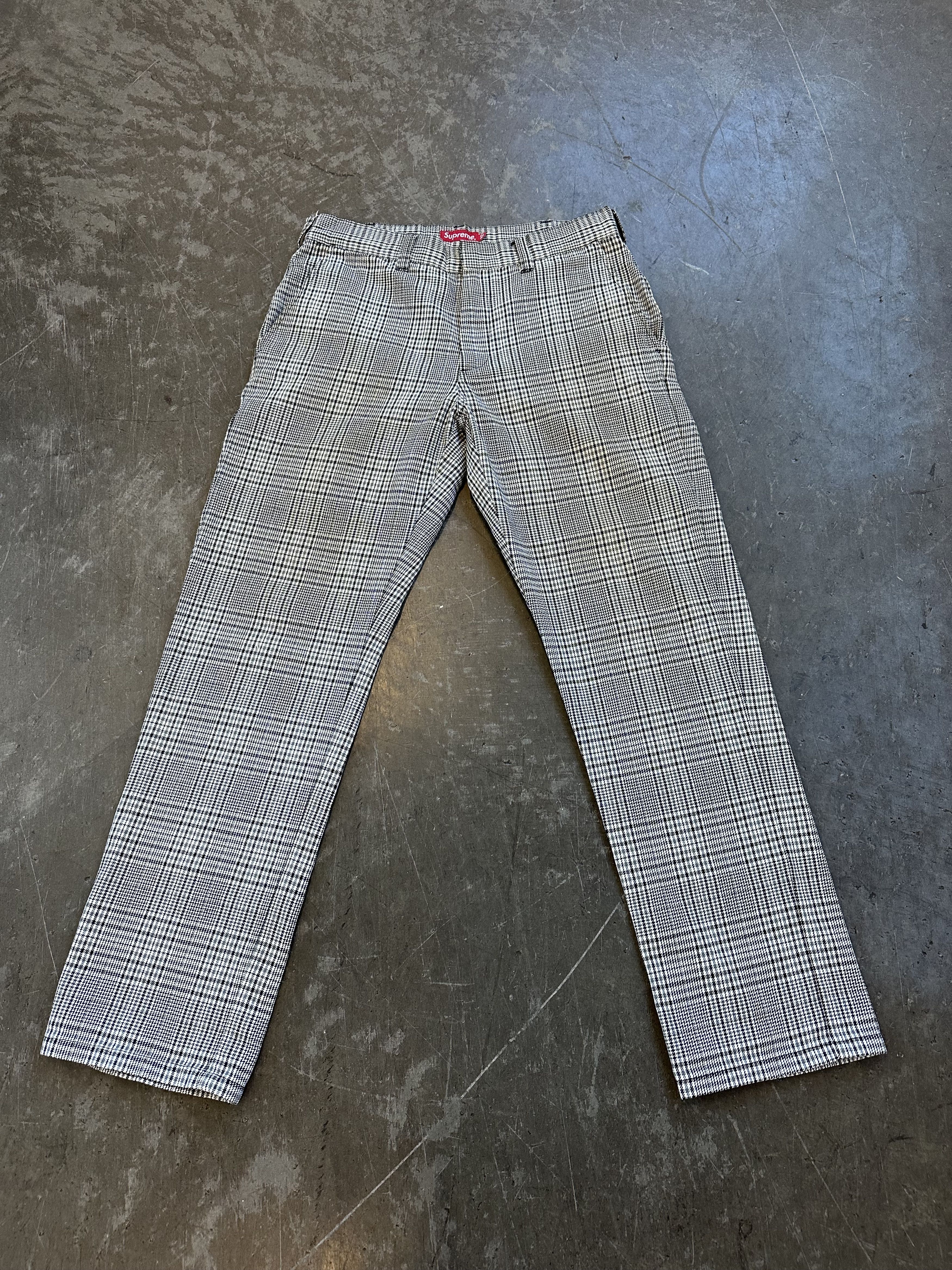 Supreme Plaid Pants | Grailed